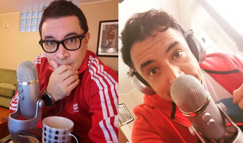 El locutor radial y presentador de televisión Adolfo Bolívar habla acerca de su trabajo en el programa La ruta electoral. Foto: Adolfo Bolívar/Instagram