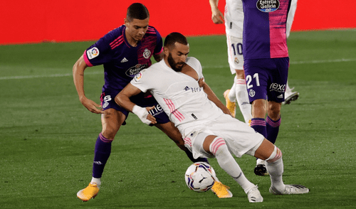 El conjunto del Valladolid lleva seis partidos sin ganar en LaLiga Santander. Foto: EFE/JuanJo Martín