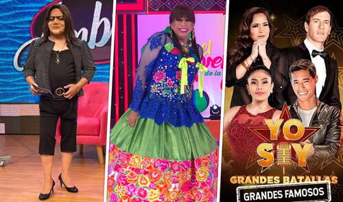 Programas de entretenimiento se enfrentaron por el primer lugar del rating el sábado 20 de febrero. Foto: JB/ Instagram/ Ernesto Pimentel/ Instagram/ Yo soy/ Instagram Programas de entretenimiento se enfrentaron por el primer lugar del rating el sábado 20 de febrero. Foto: JB/ Instagram/ Ernesto Pimentel/ Instagram/ Yo soy/ Instagram