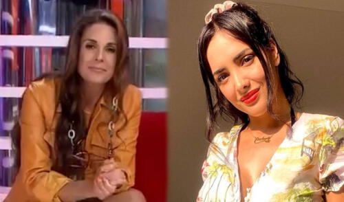 Rebeca Escribens pidió disculpas a la modelo. Foto: captura América TV, Rosángela Espinoza/Instagram Rebeca Escribens pidió disculpas a la modelo. Foto: captura América TV, Rosángela Espinoza/Instagram