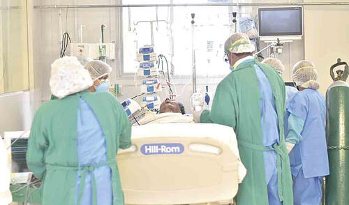 Pacientes llegan graves.