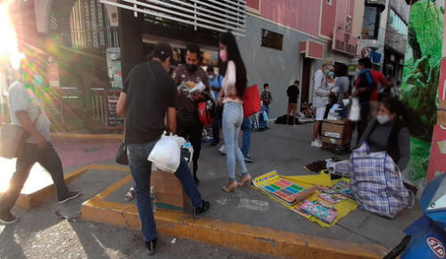 Comercio ambulatorio aumentó en la ciudad de Chiclayo. Foto: La República