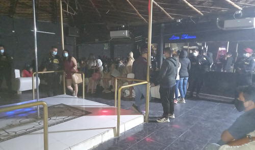 Policía continúa operativos contra locales que no respetan el toque de queda. Foto: PNP