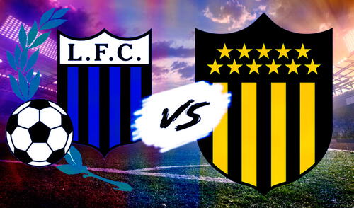 Liverpool y Peñarol protagonizarán un electrizante partido por la fecha 10 del Clausura del fútbol uruguayo este viernes 26. Gráfica: Giselle Ramos/La República