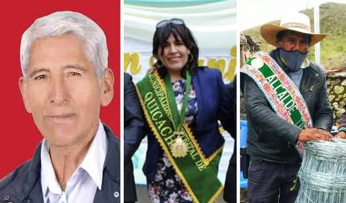 De izquierda a derecha. José Cáceres Mollo, Ilusión Tapia Cruz y Nico Maque Colque. Foto: difusión