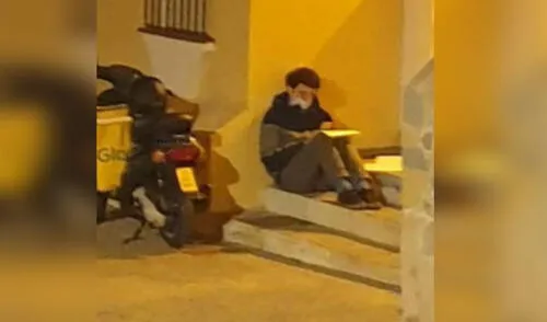 El estudiante se volvió viral gracias a su notable esfuerzo por salir adelante. Foto: Pedro G. Díaz/Facebook