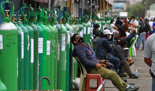 Durante la segunda ola de la pandemia aumentó la demanda de oxígeno. Foto: La República