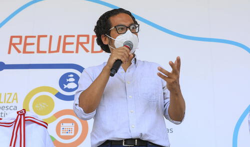 José Luis Chicoma juró como titular del Ministerio de la Producción el 18 de noviembre. Foto: Produce
