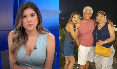Conductora de televisión Fátima Aguilar lamenta el fallecimiento de su papá. Foto: captura de Latina/ Fátima Aguilar/ Instagram