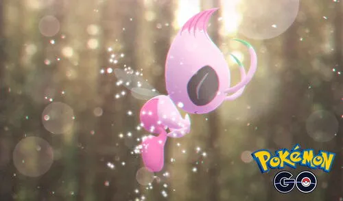 Celebi shiny hizo su debut en Pokémon GO en diciembre de 2020 con al investigación especial Una Distracción Variocolor. Foto: Niantic