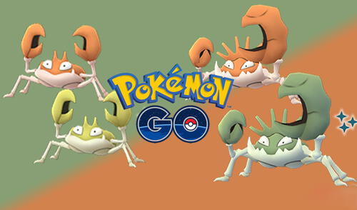 Para conseguir la evolución de Krabby debes capturar varias criaturas de esta especie. Foto: composición LR