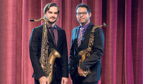 Lorenzo Ferrero y Aníbal Seminario de la Afro-Peruvian Jazz Orchestra, esperan emocionados la próxima edición de los Grammy este 14 de marzo. Compiten en la categoría mejor álbum de jazz latino por su disco Tradiciones. Foto: difusión Lorenzo Ferrero y Aníbal Seminario de la Afro-Peruvian Jazz Orchestra, esperan emocionados la próxima edición de los Grammy este 14 de marzo. Compiten en la categoría mejor álbum de jazz latino por su disco Tradiciones. Foto: difusión