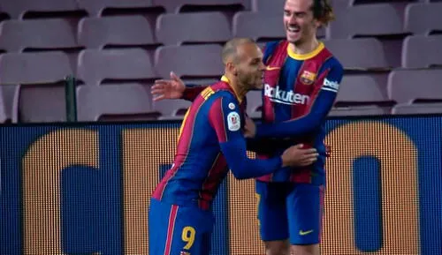 Braithwaite colocó el tercer tanto apenas comenzó la prórroga. Foto: Captura/DIRECTV Sports