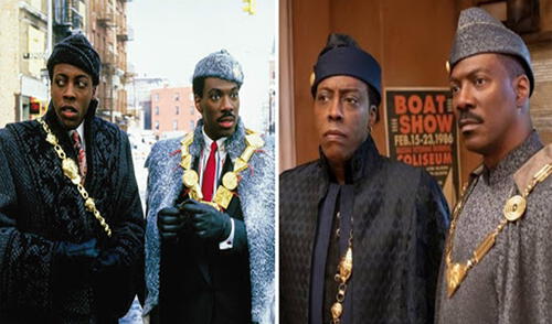 Arsenio Hall y Eddie Murphy retoman sus papeles 33 años después. Foto: Paramount Pictures Arsenio Hall y Eddie Murphy retoman sus papeles 33 años después. Foto: Paramount Pictures