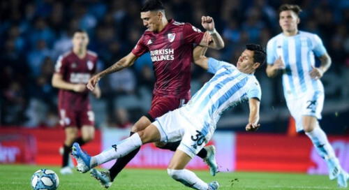 El partido de River Plate vs. Racing será en el estadio Santiago Estero. Foto: EFE