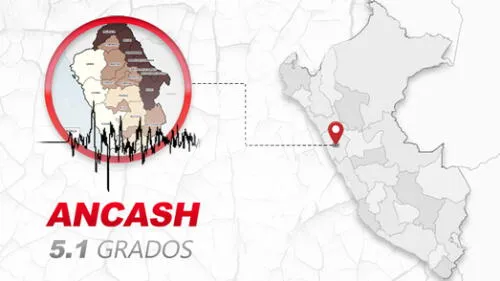 Sismo se registró a las 7.09 p. m. de este viernes. Foto: composición LR