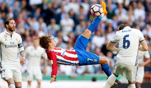 Revive los goles históricos del Real Madrid vs. Atlético Madrid. Foto: EFE Revive los goles históricos del Real Madrid vs. Atlético Madrid. Foto: EFE