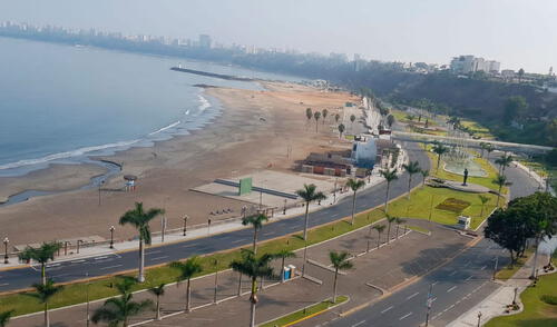 Malecón de Chorrillos. Foto: César Zorrilla / URPI - GLR Malecón de Chorrillos. Foto: César Zorrilla / URPI - GLR