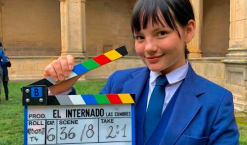 Francisca Aronson internacionalizó su carrera como actriz con su participación en la serie española El internado: Las cumbres. Foto: Francisca Aronsson Instagram