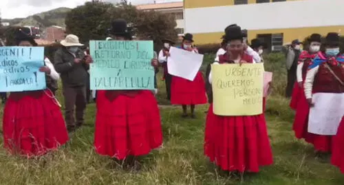 Protesta en Puno
