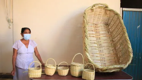 María Sullón es reconocida por su perseverancia en su trabajo. Foto: Juntos
