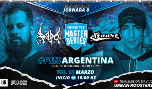 Papo y Stuart se verán las caras previo a la gran final de FMS Argentina 2020. Foto: Urban Roosters Papo y Stuart se verán las caras previo a la gran final de FMS Argentina 2020. Foto: Urban Roosters