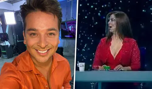 Ricky Santos, imitador de Luis Miguel, en el detrás de cámaras de Yo soy Chile. Foto: Ricky Santos/ Instagram/ captura de Chilevisión Ricky Santos, imitador de Luis Miguel, en el detrás de cámaras de Yo soy Chile. Foto: Ricky Santos/ Instagram/ captura de Chilevisión