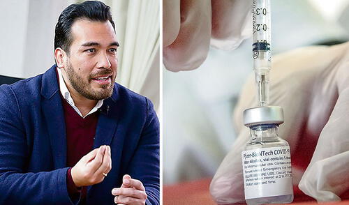 Álvaro Paz de la Barra interpuso la demanda por considerar que el plan de vacunación avanza de manera lenta. Foto: composición La República/difusión