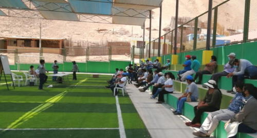 En el evento, las autoridades informaron que el proyecto productivo del ajo se viene implementando tres componentes. Foto: Gerencia de Agricultura