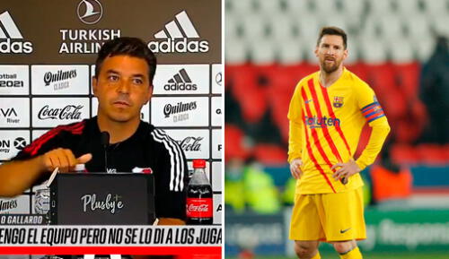 Marcelo Gallardo se refirió a la oferta que rechazó del Barcelona. Foto: Espn/EFE