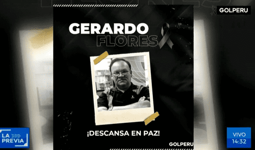 Gerardo Flores se encargó de cubrir al ras del campo las incidencias de los partidos de la Liga 1. Foto: captura de Gol Perú