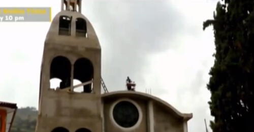 Juan López da el sermón de los domingos a las 10 a. m. Foto: captura de pantalla Latina noticias Juan López da el sermón de los domingos a las 10 a. m. Foto: captura de pantalla Latina noticias