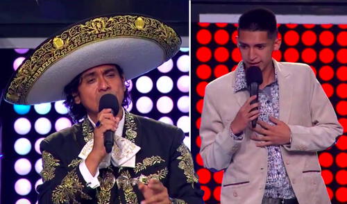 Los imitadores de Rodrigo Tapari y Alejandro Fernández pasaron a la siguiente etapa del casting. Foto: composición/captura Latina
