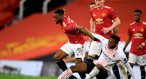 AC Milan vs. Manchester United quedaron 1-1 en el partido de ida. Foto: AFP