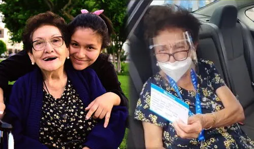 La youtuber estuvo acompañada de su nieta y su hijo. Foto: captura / Facebook La youtuber estuvo acompañada de su nieta y su hijo. Foto: captura / Facebook