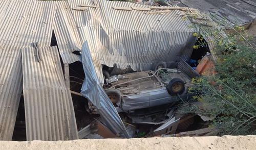 El accidente se produjo por falta de un muro de contención y por el estado de ebriedad del conductor. Foto: César Zorrilla / URPI-GLR