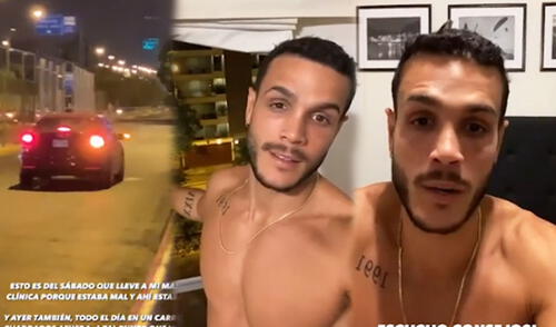 El modelo recordó que vivió un terrible momento hace varios años. Foto: capturas Instagram / Mario Irivarren