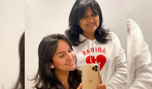 La cantante le rindió homenaje a su madre en su día. Foto: Daniela Darcourt/Instagram