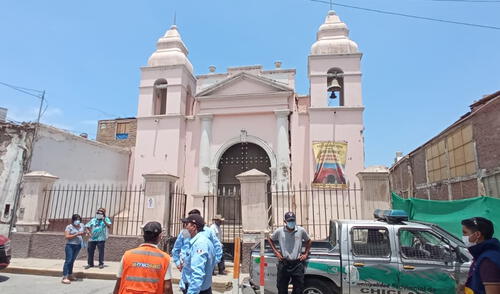 La iglesia Santa Verónica de Chiclayo fue construida en 1865. Foto: Cortesía TVi Noticias