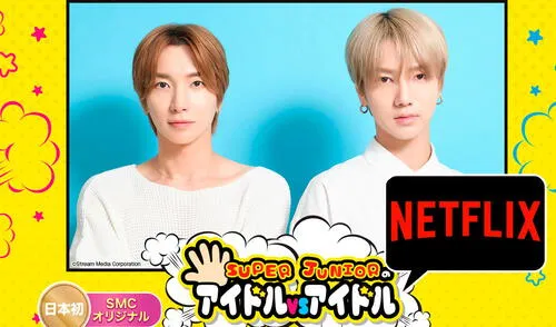 Todos los episodios de SUPER JUNIOR's idol vs. idol con subtítulos disponibles en Netflix Japón. Foto: composición LR