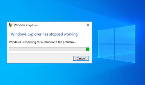 Antes, cuando tu escritorio y el explorador de Windows se congelaban, tu barra de tareas lo hacía también. Ahora parece que trajeron una solución. Foto: Composición LR