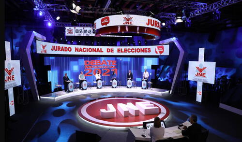 El segundo debate presidencial lo protagonizarán Pedro Castillo, Daniel Urresti, Andrés Alcántara, José Vega, Ollanta Humala y Hernando De Soto. Foto: La República/Aldair Jorge Mejía López