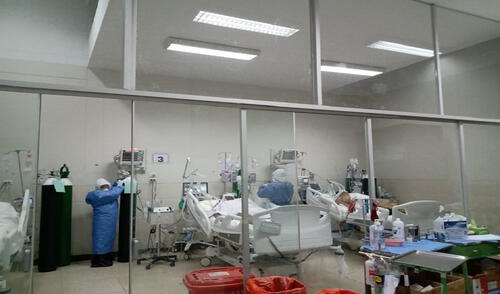 Camas que se encontraban inoperativas entran en funcionamiento. Foto: La República