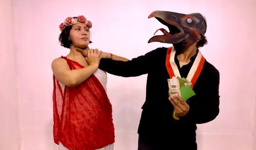 Escena de "Te lo dice tu madre", obra teatral que está en la programación de la temporada de Rapiteatro. Escena de "Te lo dice tu madre", obra teatral que está en la programación de la temporada de Rapiteatro.