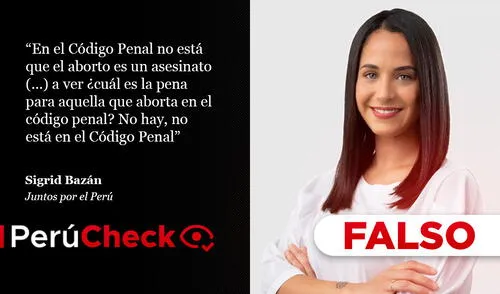 Es falso que el aborto no se encuentra tipificado en el Código Penal. Foto: composición