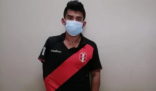 Detenido fue conducido a la comisaría de El Alambre, Foto: PNP Detenido fue conducido a la comisaría de El Alambre, Foto: PNP