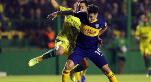 Boca Juniors vs. Defensa y Justicia jugarán en la Bombonera. Foto: EFE