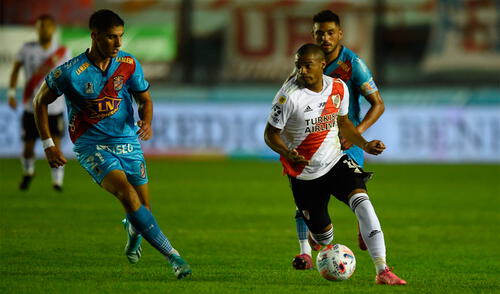 Arsenal y River Plate juegan por la fecha 8 del grupo B de la Copa de la Liga Profesional. Foto: Twitter / @RiverPlate