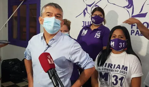 Guzmán se encuentra décimo en la encuesta presidencial del IEP. Foto: César Zorrilla/URPI-GLR