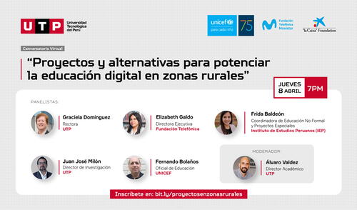 Evento se desarrollará el 8 de abril. Foto: difusión